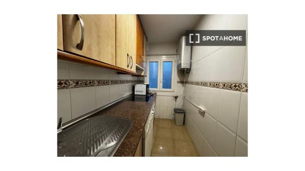 Habitación en piso compartido en madrid.