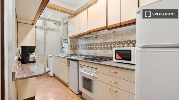 Habitación en piso compartido en barcelona.