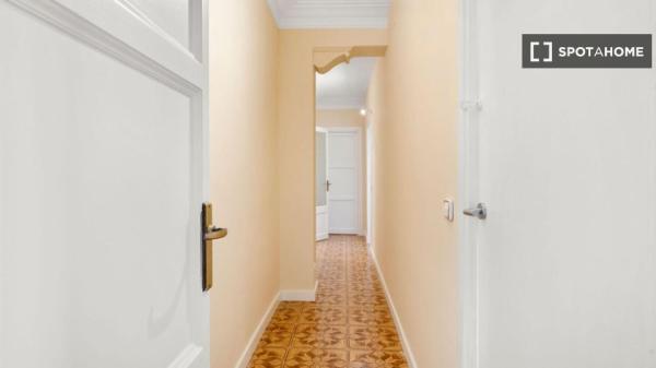Habitación en piso compartido en barcelona.