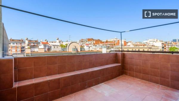 Habitación en piso compartido en barcelona.