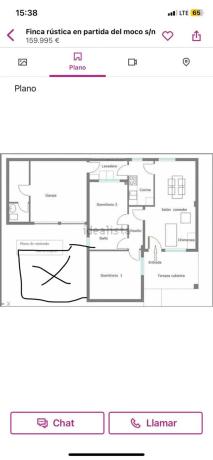 Casa rural en partida del moco s/n