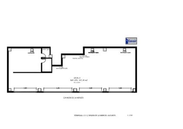 Local en calle Virgen de la Merced, 29