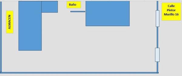 Local en calle Pintor Murillo, 16