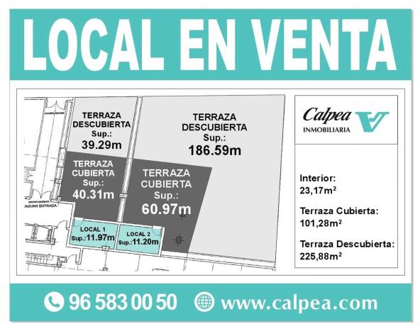 Local en calle Teulada