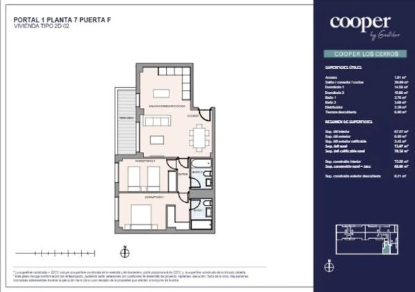 Piso en venta en Calle Poligono Uzp0202 los Cerros, 392