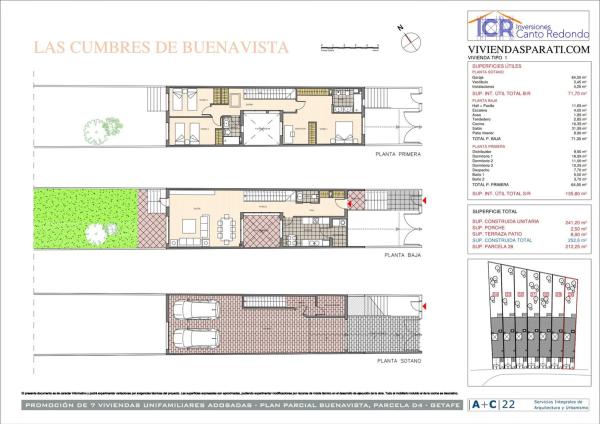 Chalet adosado en venta en Indalecio Prieto, 56