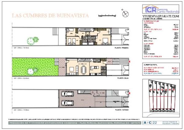 Chalet adosado en venta en Indalecio Prieto, 56