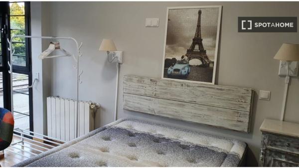 Habitación en piso compartido en madrid.