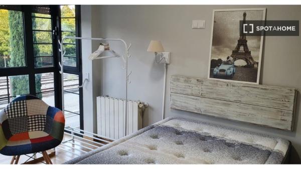 Habitación en piso compartido en madrid.