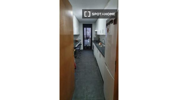 Habitación en piso compartido en madrid.