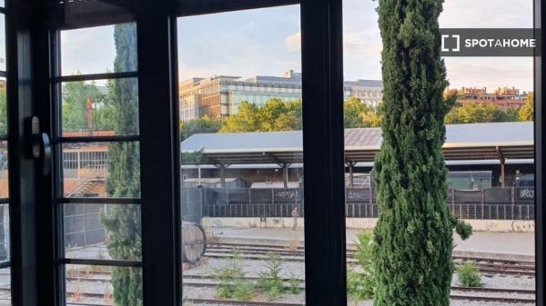 Habitación en piso compartido en madrid.