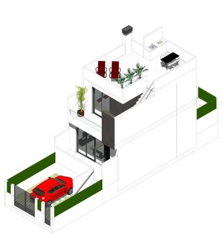 Casa independiente en calle Dinamarca