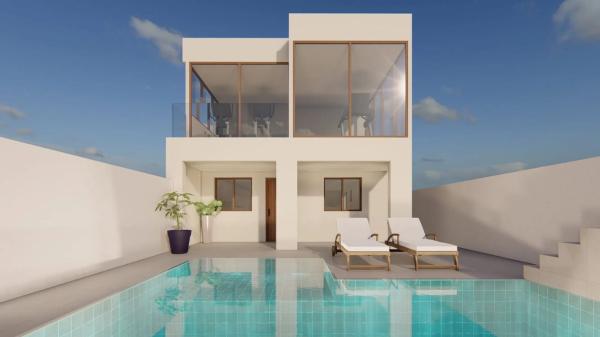 Chalet pareado en calle Claveles Balcón Costa, 27