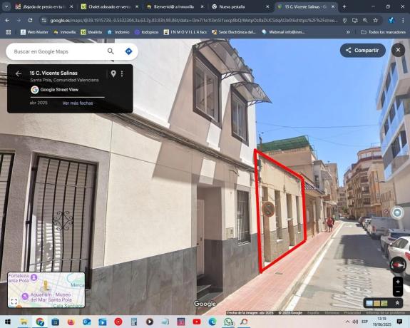 Casa independiente en calle Vicente Salinas