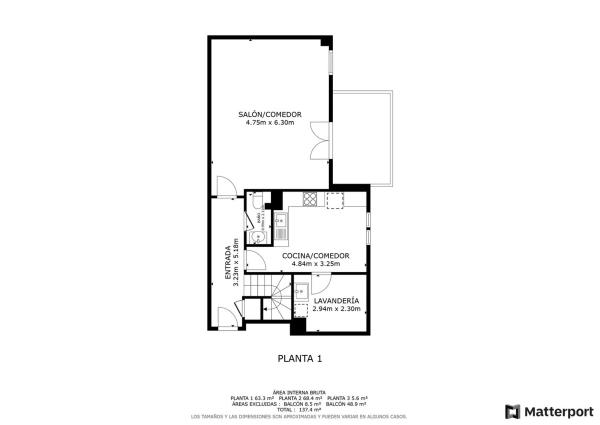 Dúplex en calle Trident