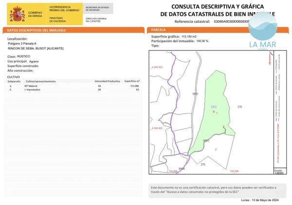 Casa independiente en camino de la Partida Pla Gralla, 24