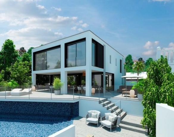 Casa independiente en avenida d'Amèrica, 14