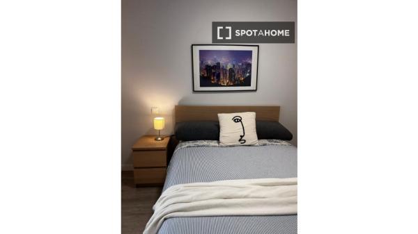 Habitación en piso compartido en madrid.