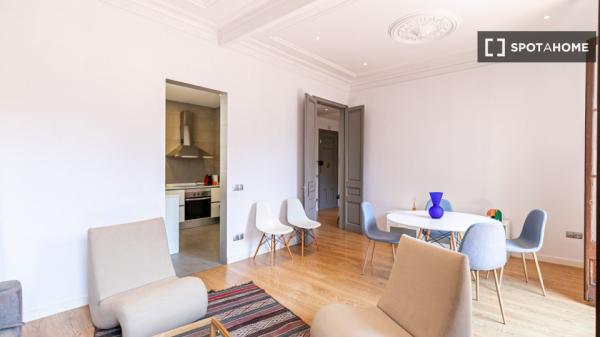 Apartamento de 3 dormitorios en alquiler en La Dreta de l'Eixample