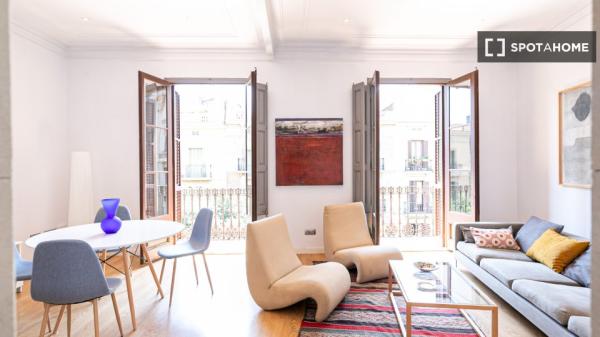 Apartamento de 3 dormitorios en alquiler en La Dreta de l'Eixample