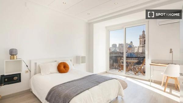 Habitación en piso compartido de 5 habitaciones en El Mercat, Valencia