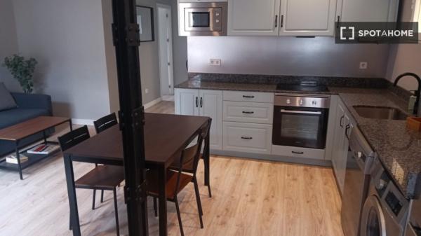 Habitación en piso compartido en madrid.