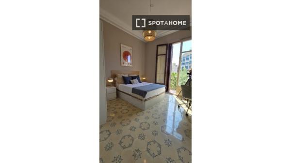 Habitación en piso compartido en barcelona.