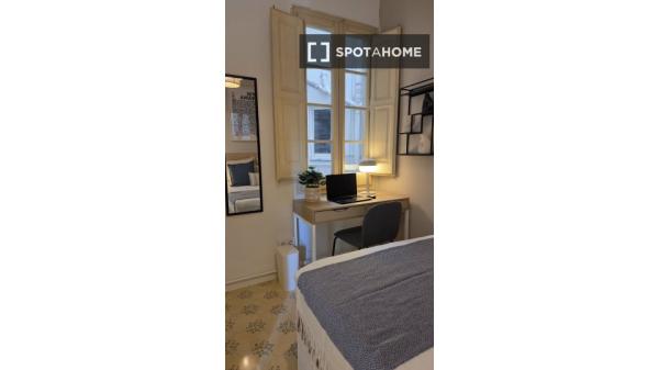 Habitación en piso compartido en barcelona.