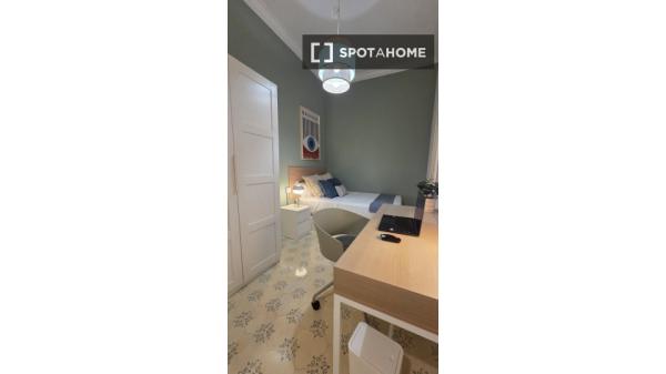 Habitación en piso compartido en barcelona.