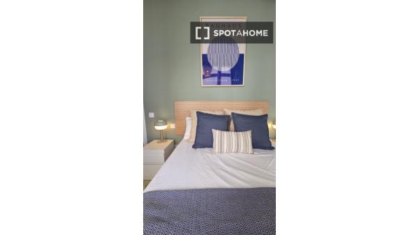 Habitación en piso compartido en barcelona.