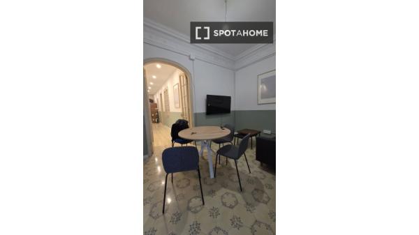 Habitación en piso compartido en barcelona.