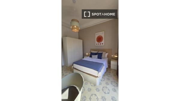 Habitación en piso compartido en barcelona.