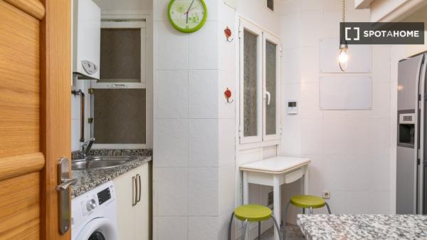 Habitación en piso compartido en madrid.