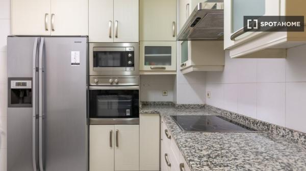 Habitación en piso compartido en madrid.