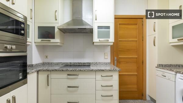 Habitación en piso compartido en madrid.