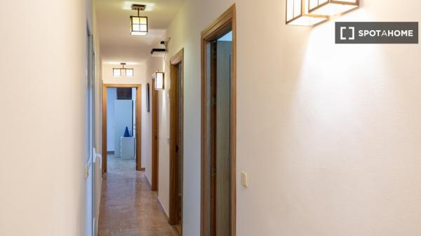 Habitación en piso compartido en madrid.