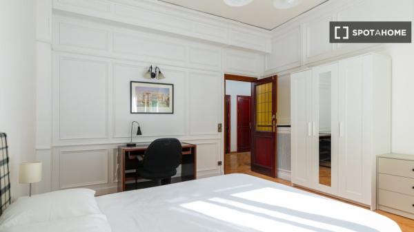 Habitación en piso compartido en madrid.