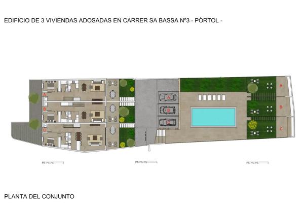 Chalet adosado en venta en calle de sa Bassa, 3