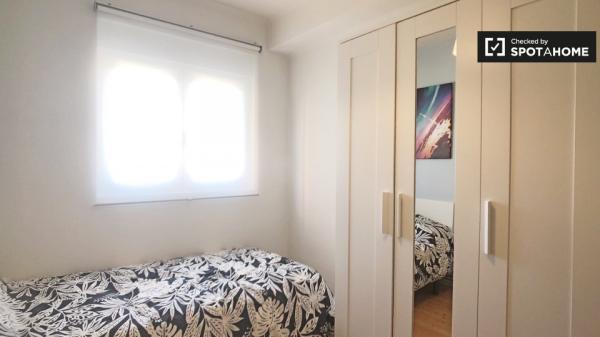 Sonniges Zimmer zur Miete in Aluche, Madrid