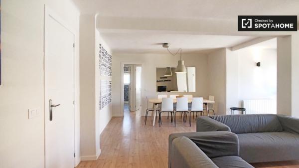 Sonniges Zimmer zur Miete in Aluche, Madrid