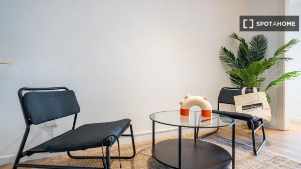 Habitación en piso compartido en barcelona.