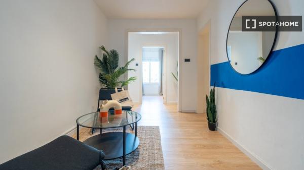 Habitación en piso compartido en barcelona.