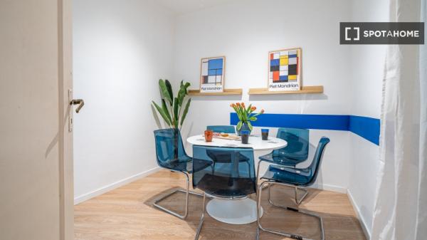 Habitación en piso compartido en barcelona.