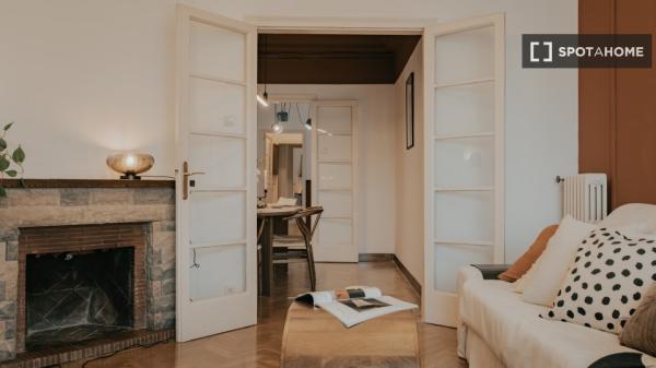 Habitación en piso compartido en barcelona.