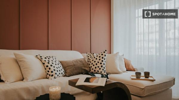 Habitación en piso compartido en barcelona.