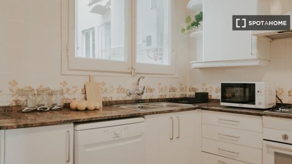 Habitación en piso compartido en barcelona.