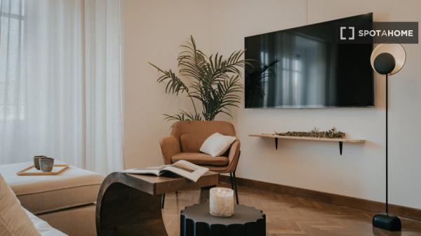 Habitación en piso compartido en barcelona.