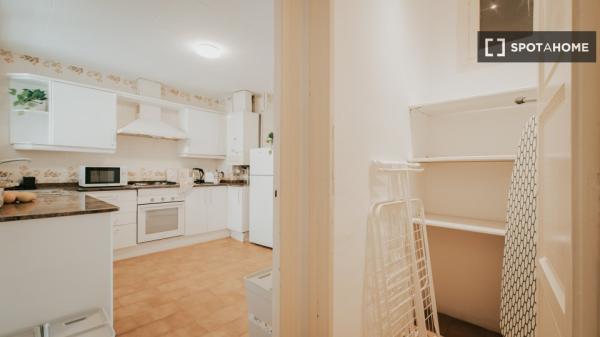 Habitación en piso compartido en barcelona.