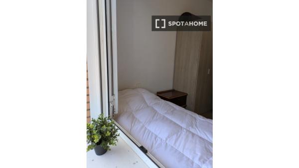Habitación en piso compartido en madrid.