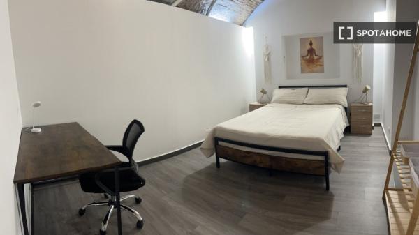 Habitación en piso compartido en barcelona.